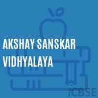 Akshay Sanskar Vidhyalaya Middle School Logo