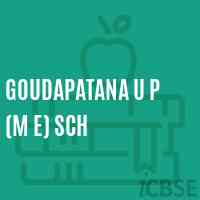Goudapatana U P (M E) Sch School Logo