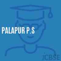 Palapur P.S Middle School Logo