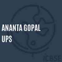 Ananta Gopal Ups School Logo