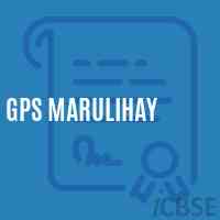 Gps Marulihay Primary School Logo