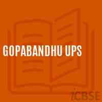 Gopabandhu Ups Middle School Logo