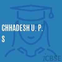 Chhadesh U. P. S School Logo