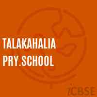 Talakahalia Pry.School Logo