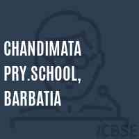 Chandimata Pry.School, Barbatia Logo
