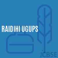 Raidihi Ugups Middle School Logo