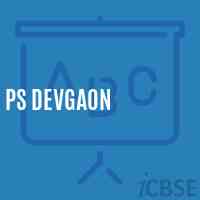 Ps Devgaon Primary School Logo