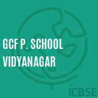 Gcf P. School Vidyanagar Logo