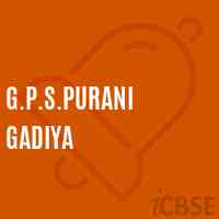G.P.S.Purani Gadiya Primary School Logo