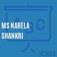 Ms Narela Shankri Middle School Logo
