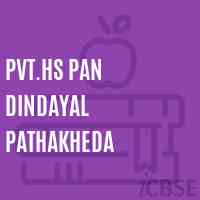Pvt.Hs Pan Dindayal Pathakheda Secondary School Logo