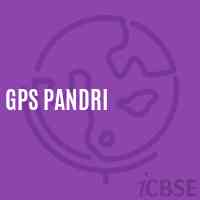 Gps Pandri Primary School Logo