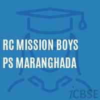 Rc Mission Boys Ps Maranghada Primary School Logo