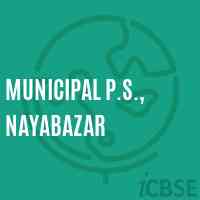 Municipal P.S., Nayabazar Primary School Logo