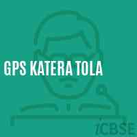 Gps Katera Tola Primary School Logo