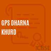 Gps Dharna Khurd Primary School Logo
