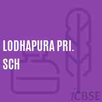Lodhapura Pri. Sch Primary School Logo