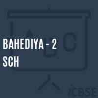 Bahediya - 2 Sch Middle School Logo