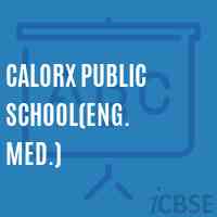 Calorx Public School(Eng. Med.) Logo