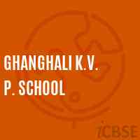 Ghanghali K.V. P. School Logo