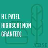 H L Patel Highsch( Non Granted) Primary School Logo