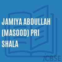 Jamiya Abdullah (Masood) Pri Shala Primary School Logo