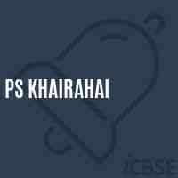 Ps Khairahai Primary School Logo