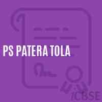 Ps Patera Tola Primary School Logo
