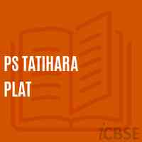 Ps Tatihara Plat Primary School Logo