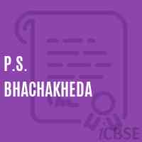 P.S. Bhachakheda Primary School Logo