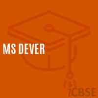 Ms Dever Middle School Logo