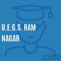 U.E.G.S. Ram Nagar Primary School Logo