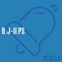B.J-Ii Ps Primary School Logo