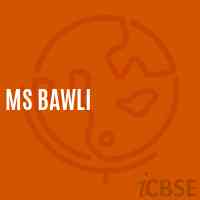 Ms Bawli Middle School Logo