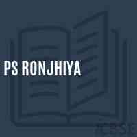 Ps Ronjhiya Primary School Logo