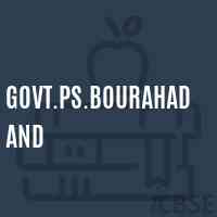 Govt.Ps.Bourahadand Primary School Logo