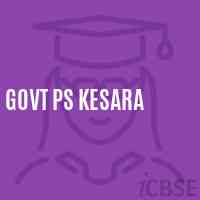 Govt Ps Kesara Primary School Logo