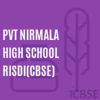 Pvt Nirmala High School Risdi(Cbse) Logo