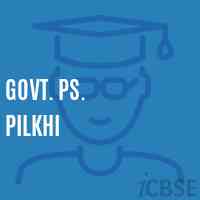 Govt. Ps. Pilkhi Primary School Logo