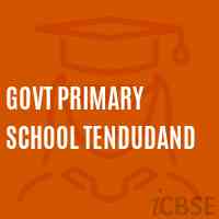 Govt Primary School Tendudand Logo