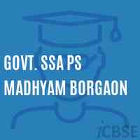 Govt. Ssa Ps Madhyam Borgaon Primary School Logo