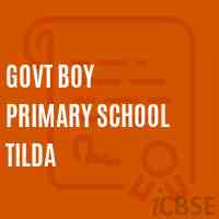 Govt Boy Primary School Tilda Logo