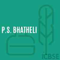 P.S. Bhatheli Primary School Logo