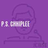 P.S. Chhiplee Primary School Logo