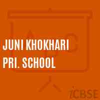 Juni Khokhari Pri. School Logo