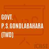 Govt. P.S.Gondlabahara(Twd) Primary School Logo