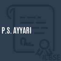P.S. Ayyari Primary School Logo