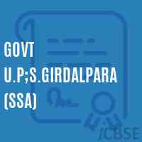 Govt U.P;s.Girdalpara (Ssa) Middle School Logo