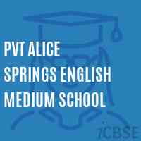 Pvt Alice Springs English Medium School Logo