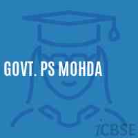 Govt. Ps Mohda Primary School Logo